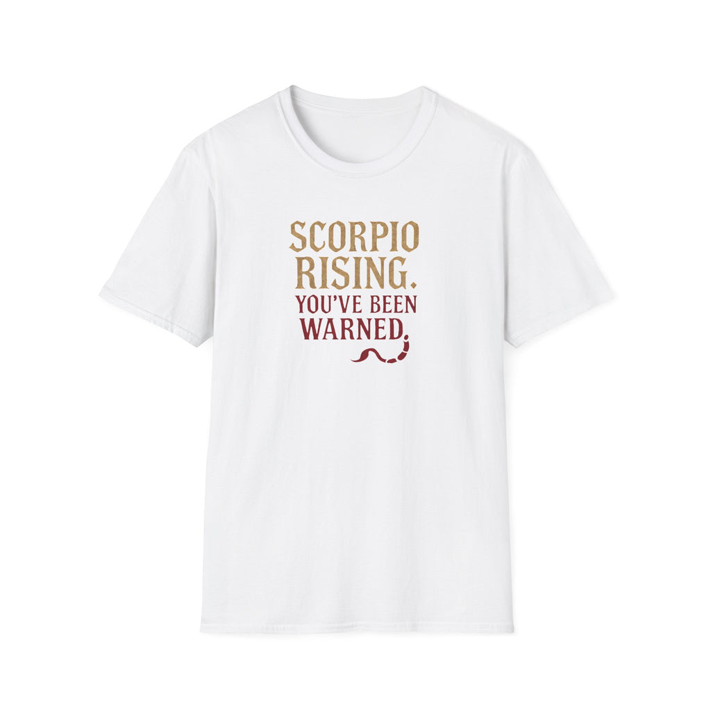 Scorpio Rising Warning T-Shirt
