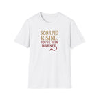 Scorpio Rising Warning T-Shirt