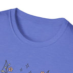 Floral deer skull T-Shirt