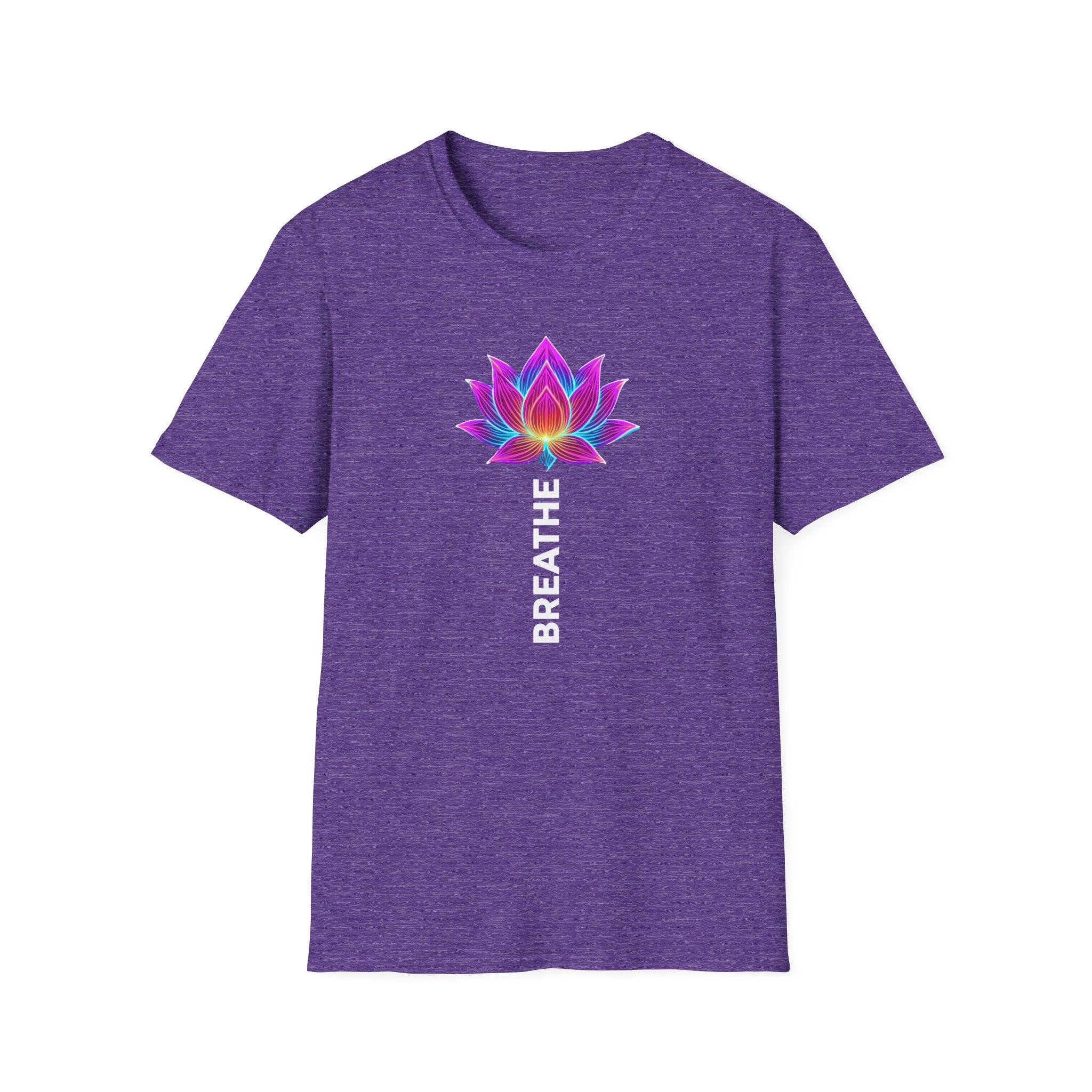 Neon Lotus Breathing T-Shirt