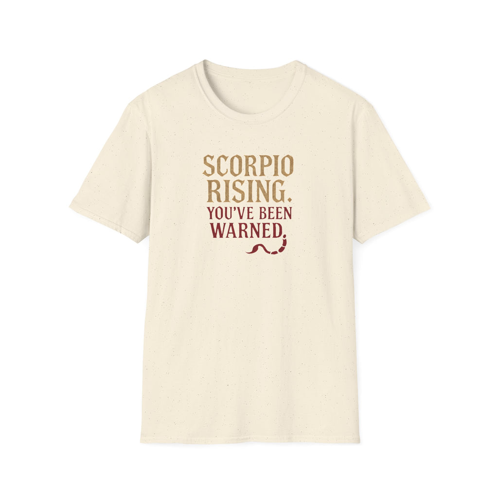 Scorpio Rising Warning T-Shirt