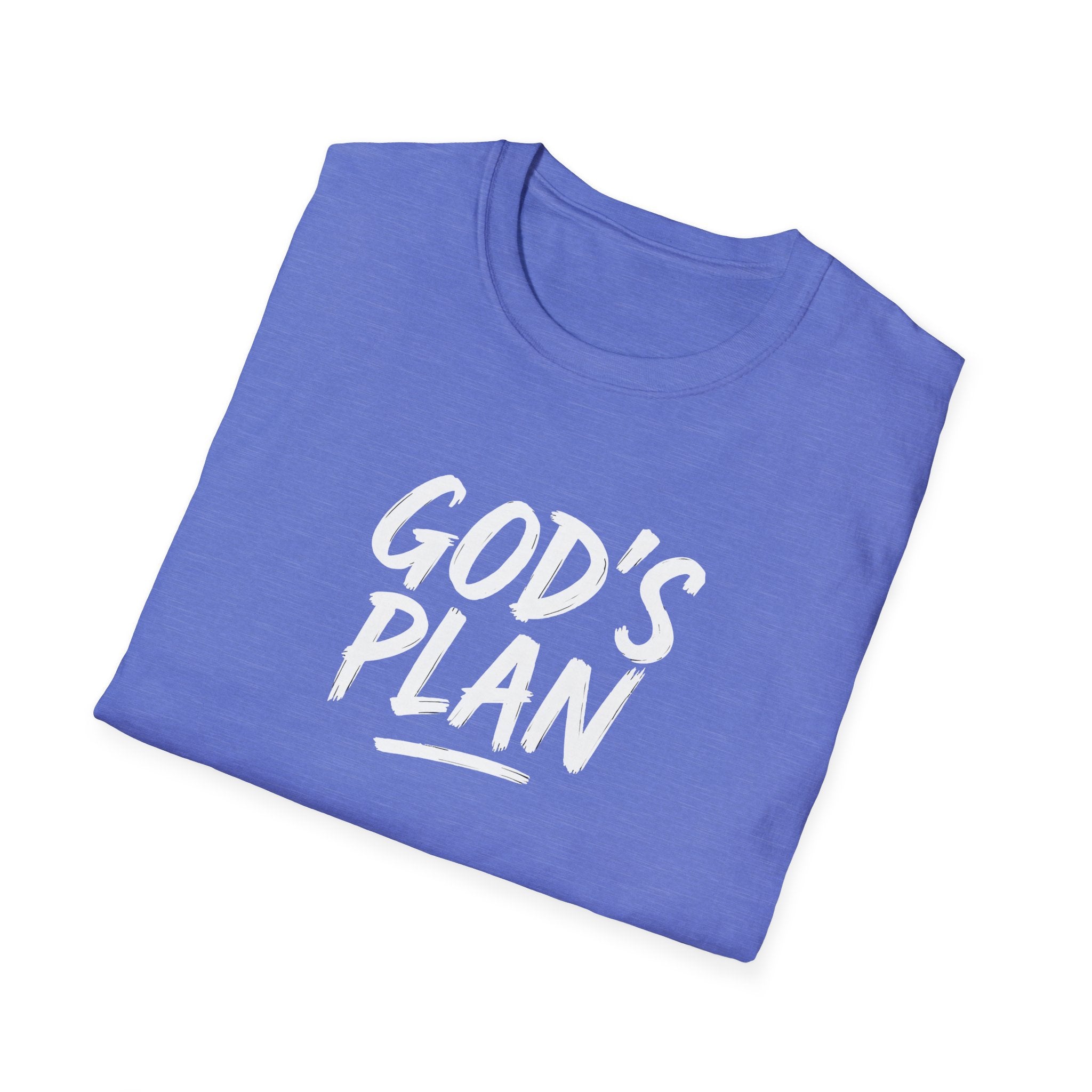 God's Plan Word Art T-Shirt