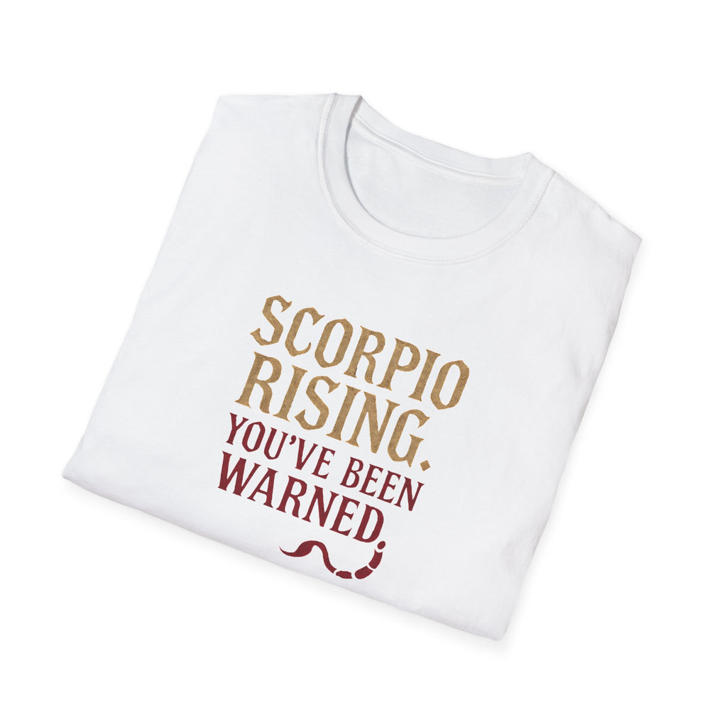 Scorpio Rising Warning T-Shirt