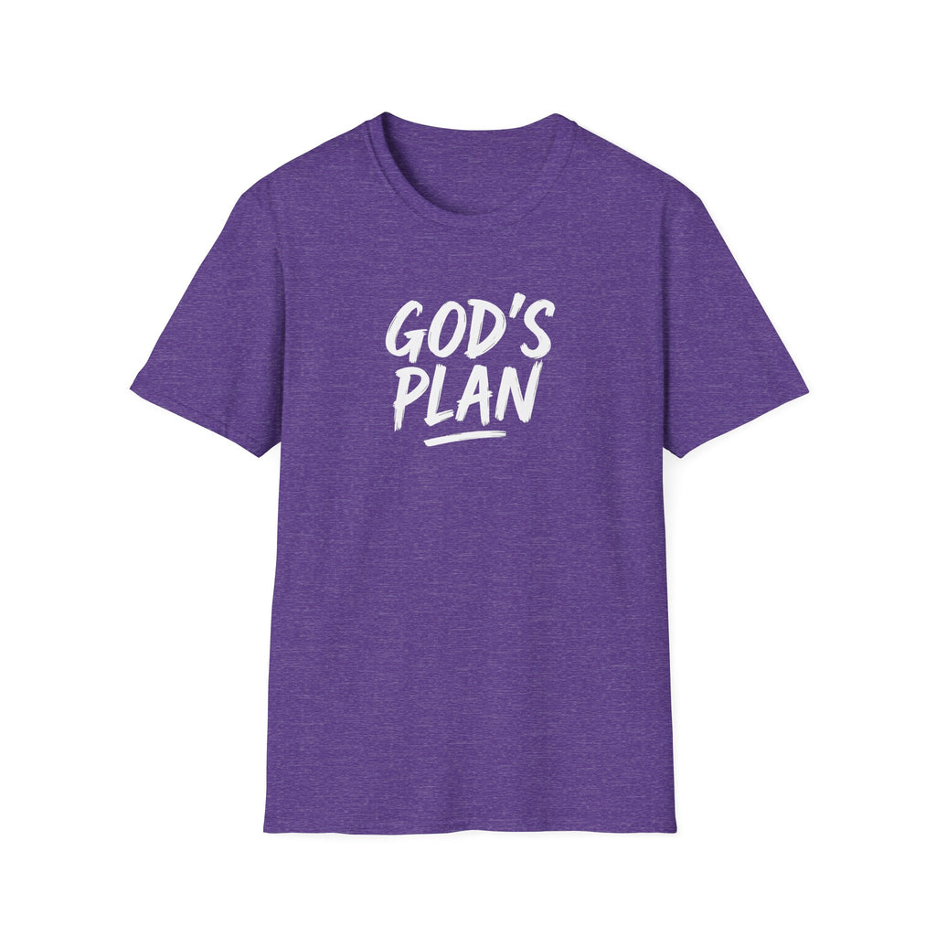 God's Plan Word Art T-Shirt