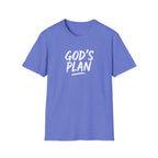 God's Plan Word Art T-Shirt