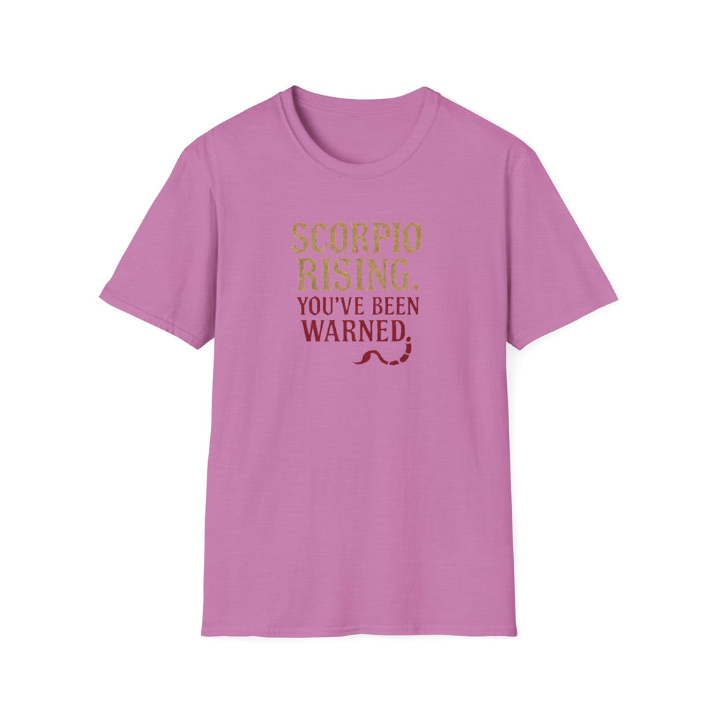 Scorpio Rising Warning T-Shirt