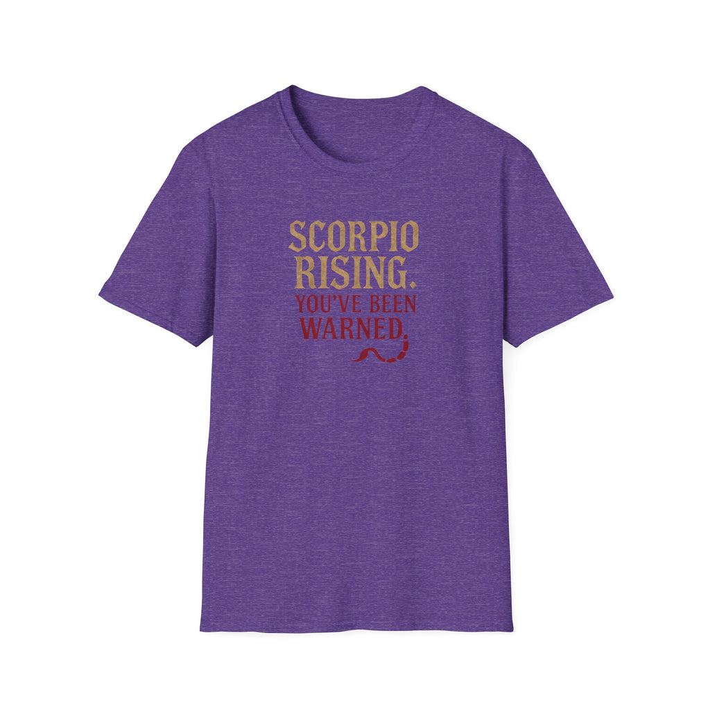 Scorpio Rising Warning T-Shirt