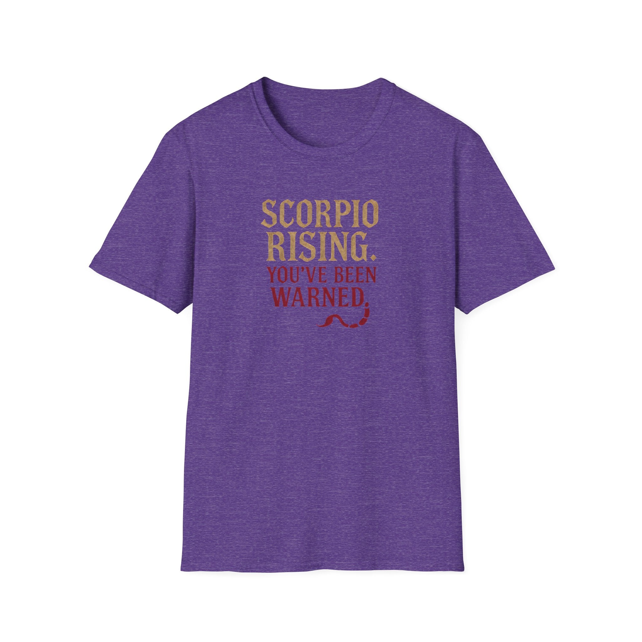 Scorpio Rising Warning T-Shirt