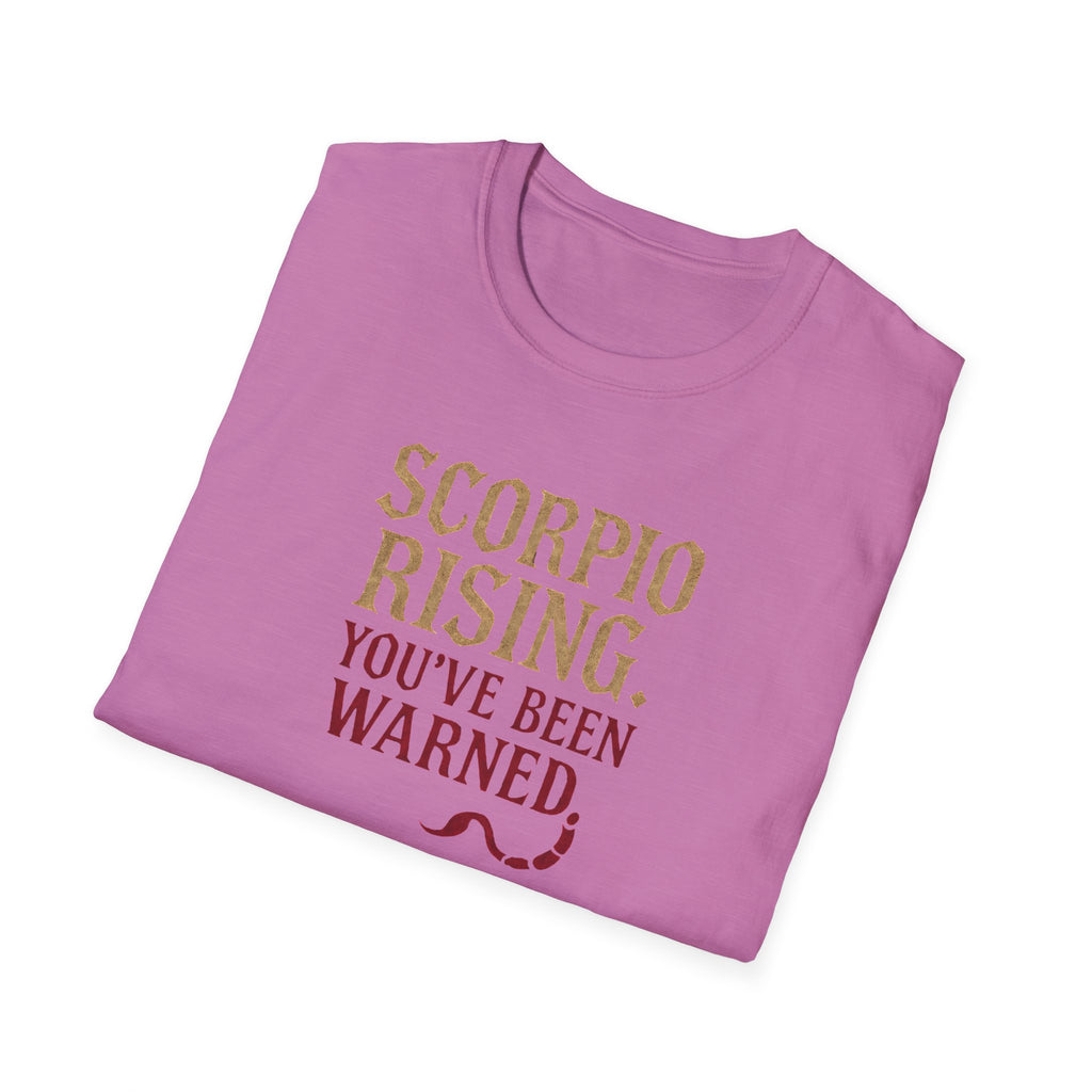 Scorpio Rising Warning T-Shirt