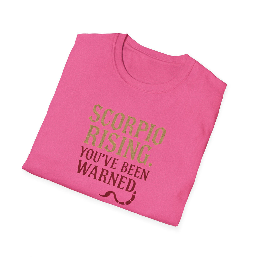 Scorpio Rising Warning T-Shirt