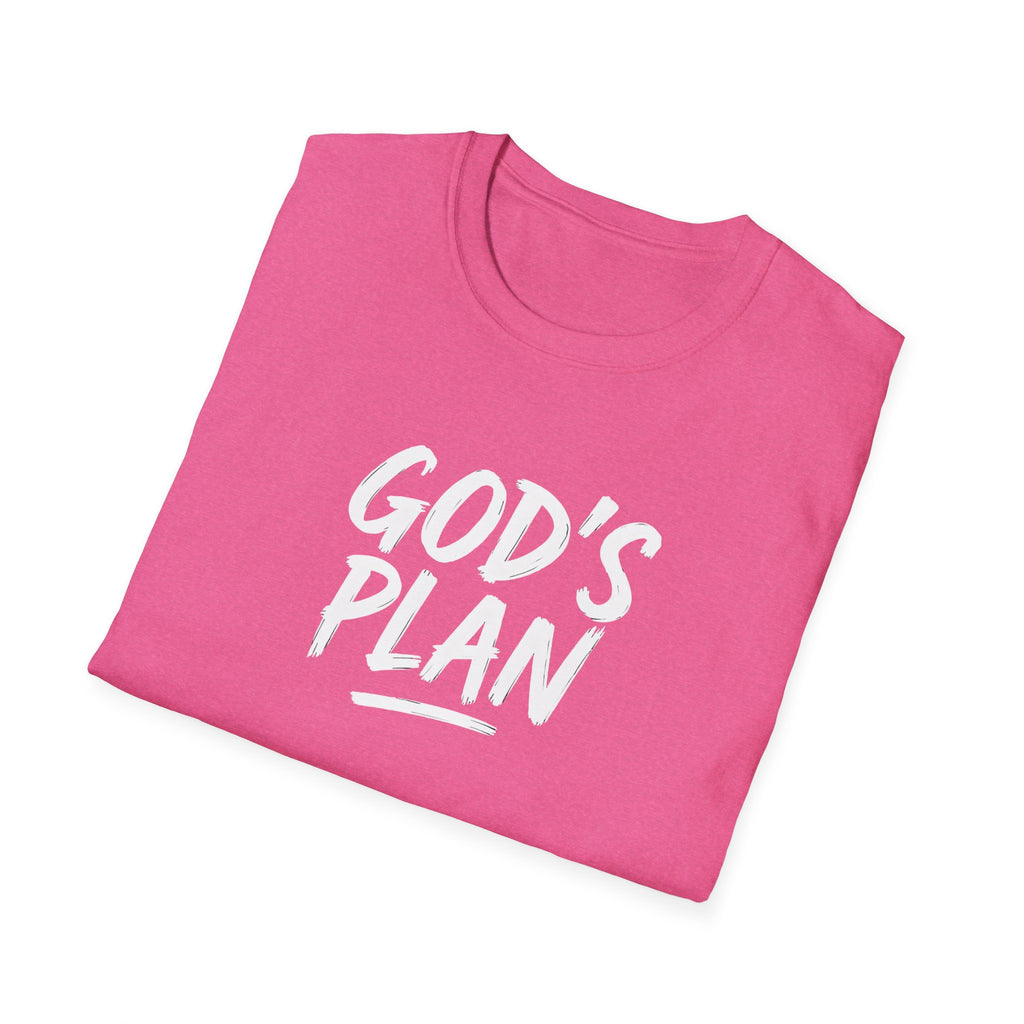 God's Plan Word Art T-Shirt