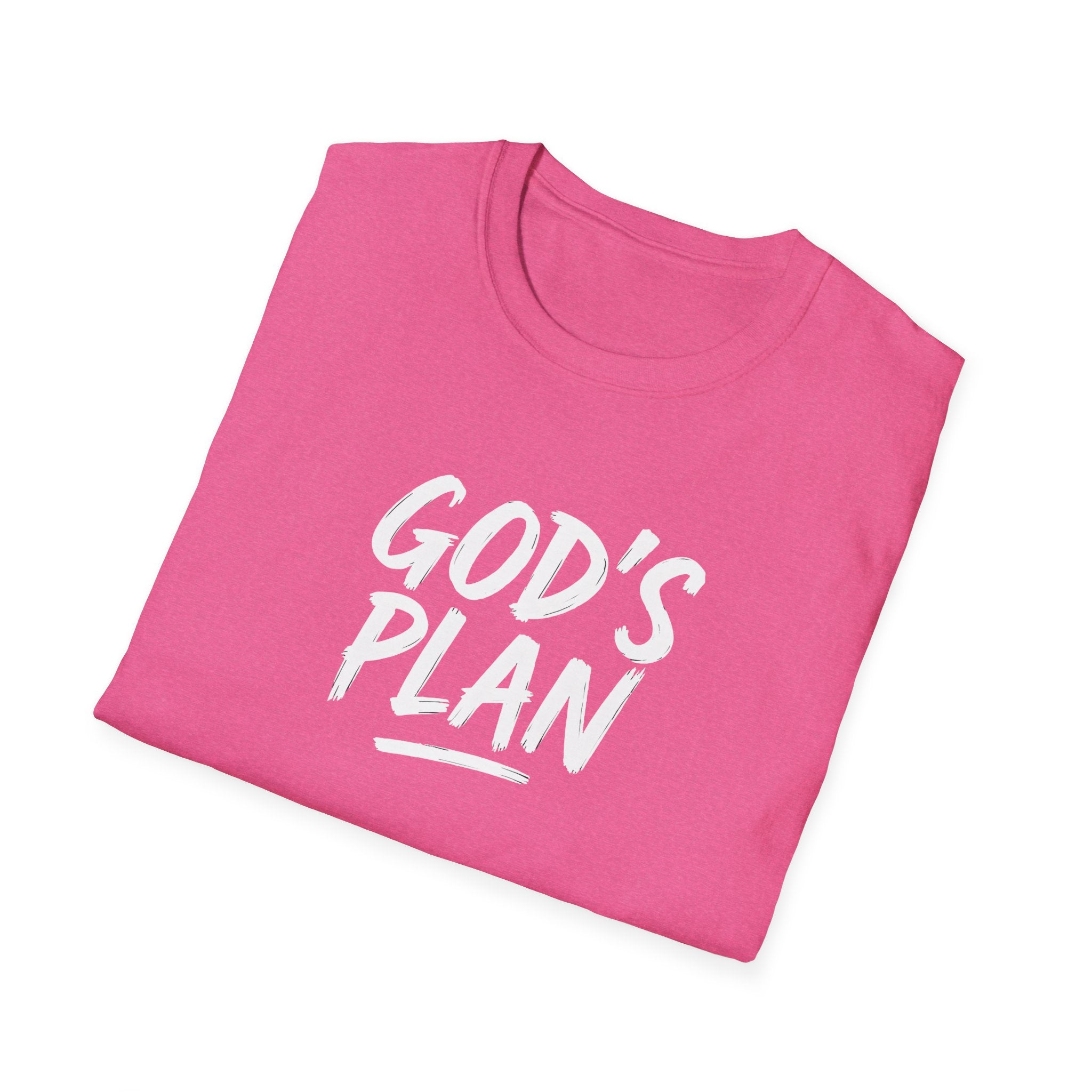 God's Plan Word Art T-Shirt
