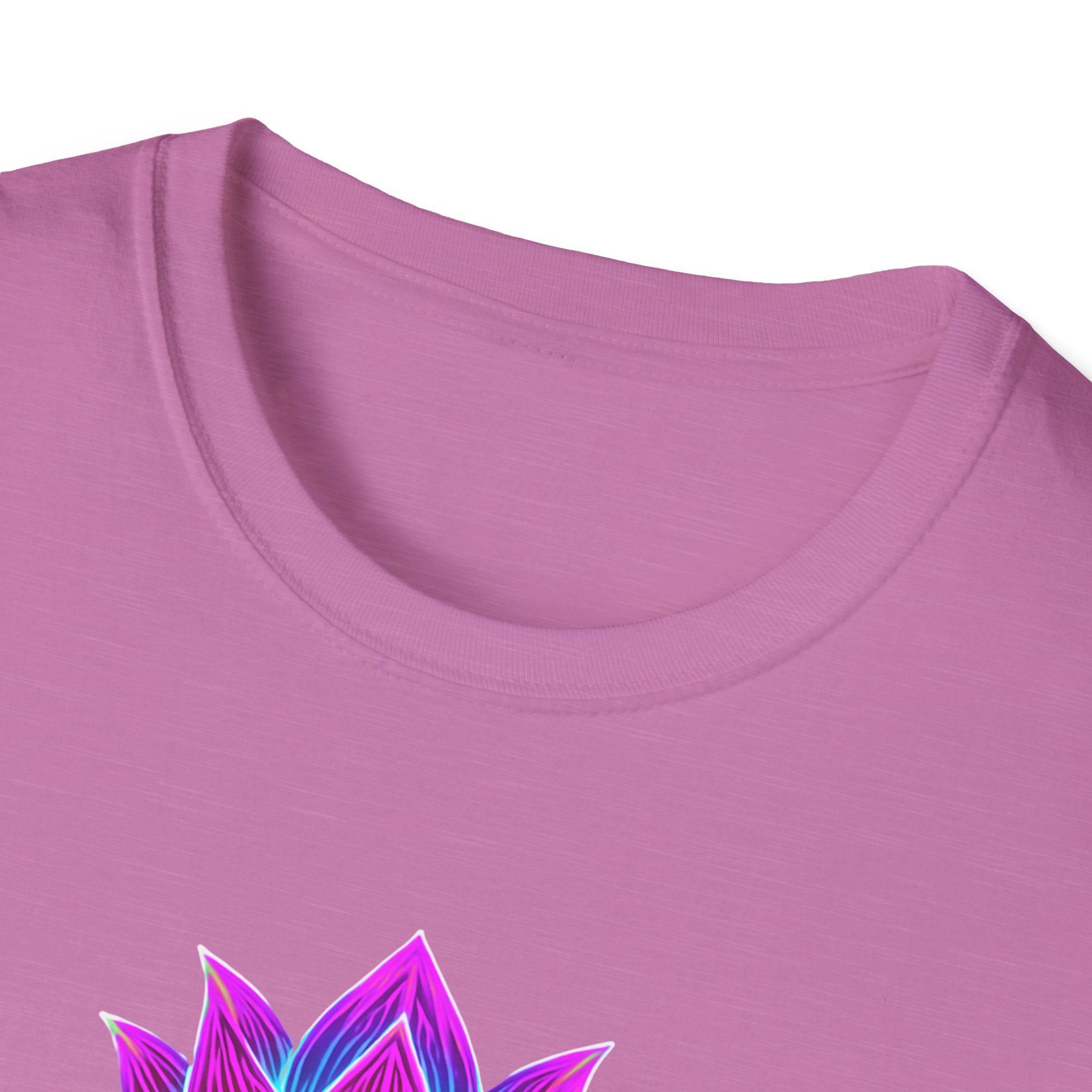 Neon Lotus Breathing T-Shirt