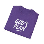 God's Plan Word Art T-Shirt