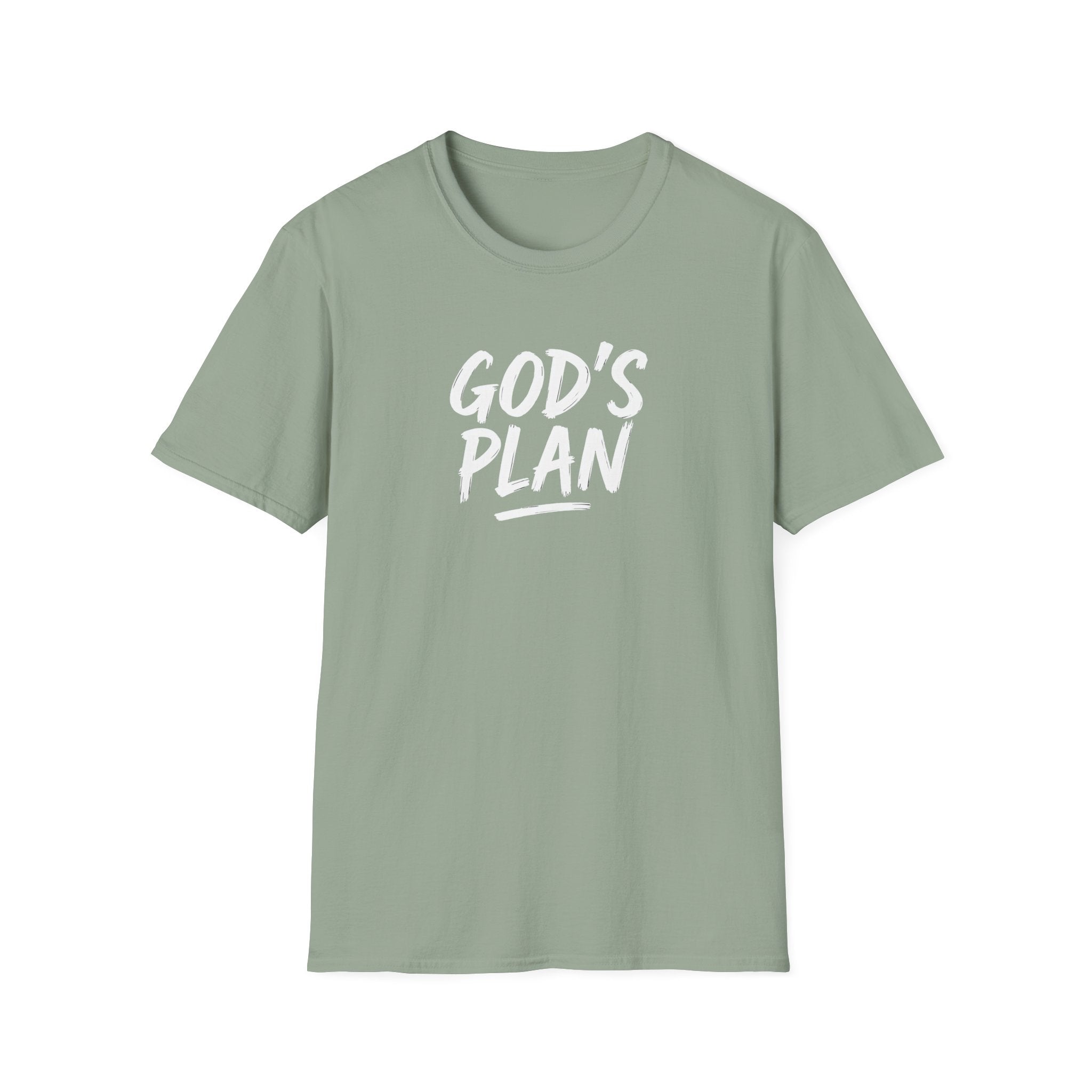 God's Plan Word Art T-Shirt