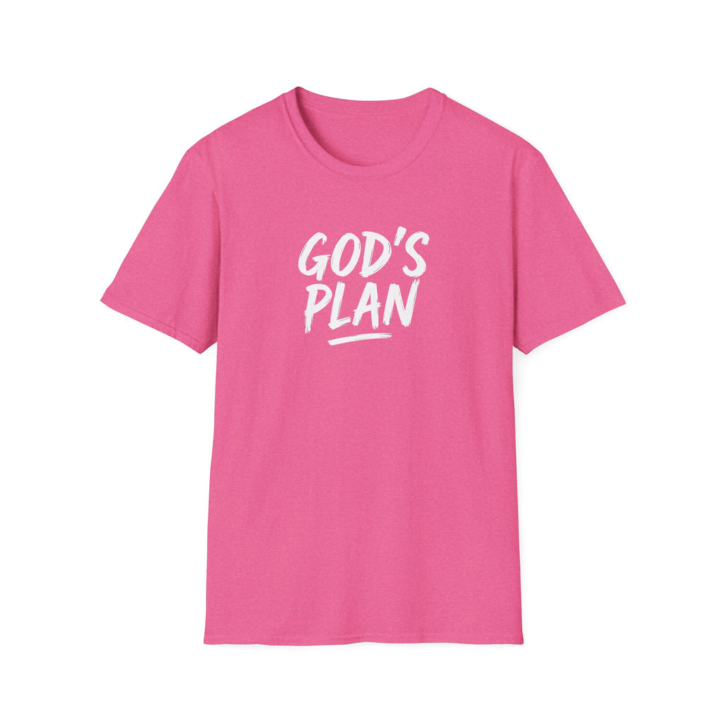 God's Plan Word Art T-Shirt