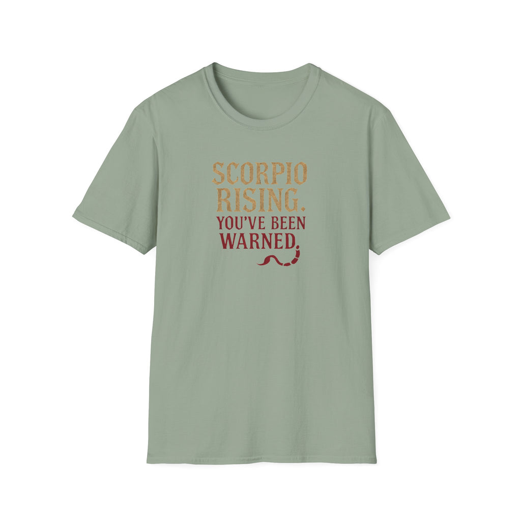 Scorpio Rising Warning T-Shirt