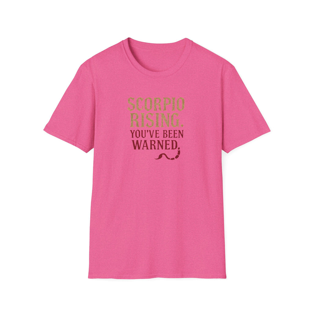 Scorpio Rising Warning T-Shirt