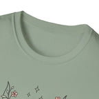 Floral deer skull T-Shirt