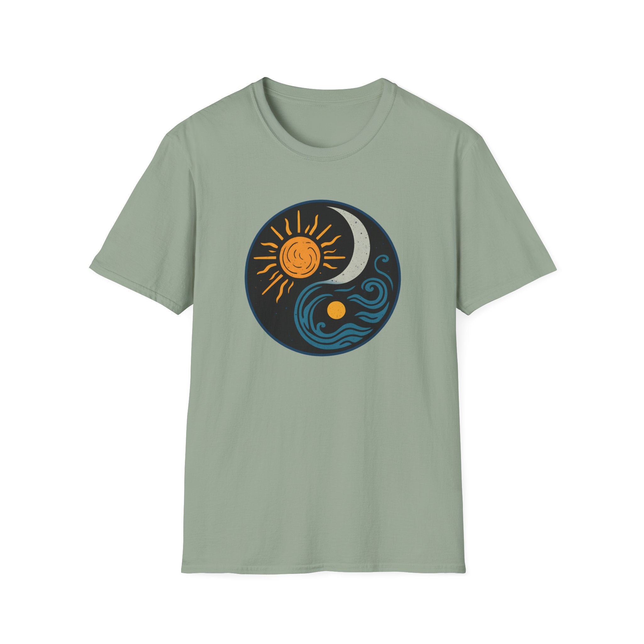 Sun and Moon Waves T-Shirt