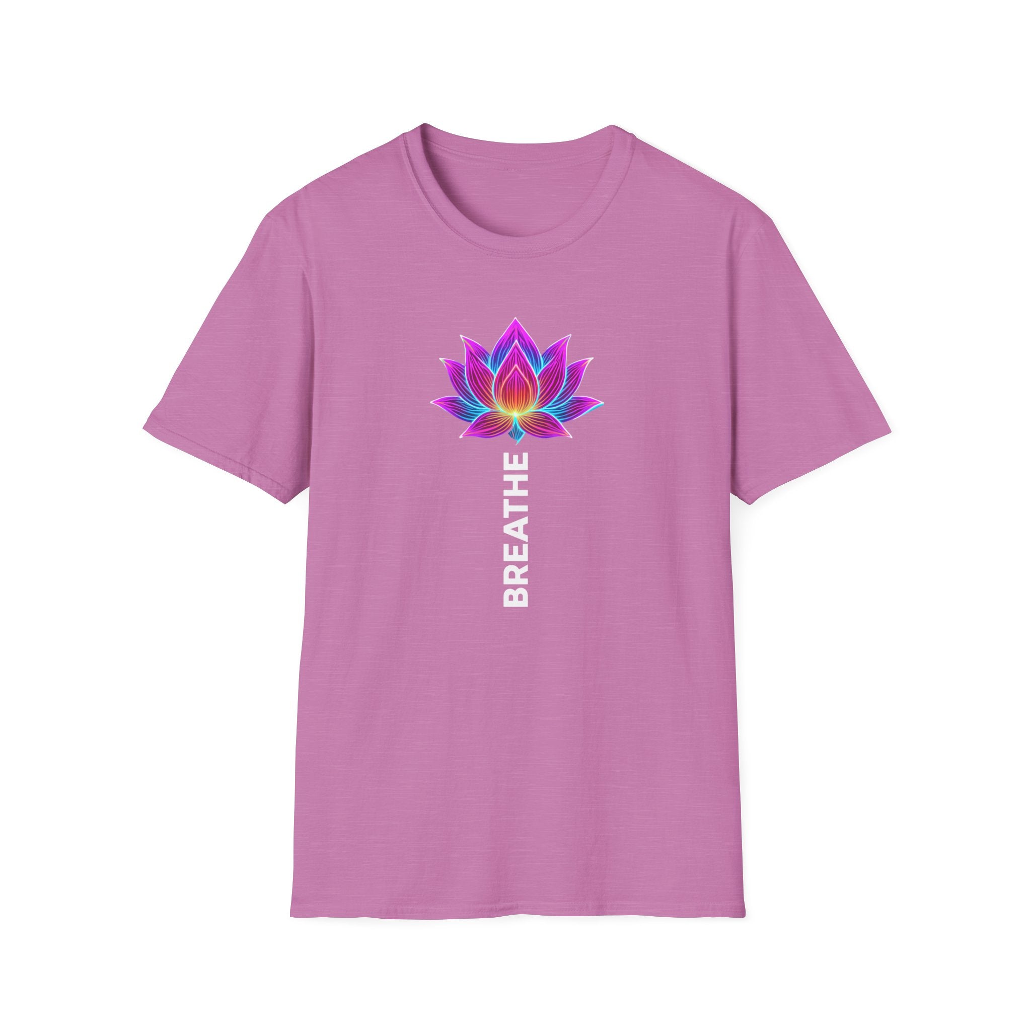 Neon Lotus Breathing T-Shirt